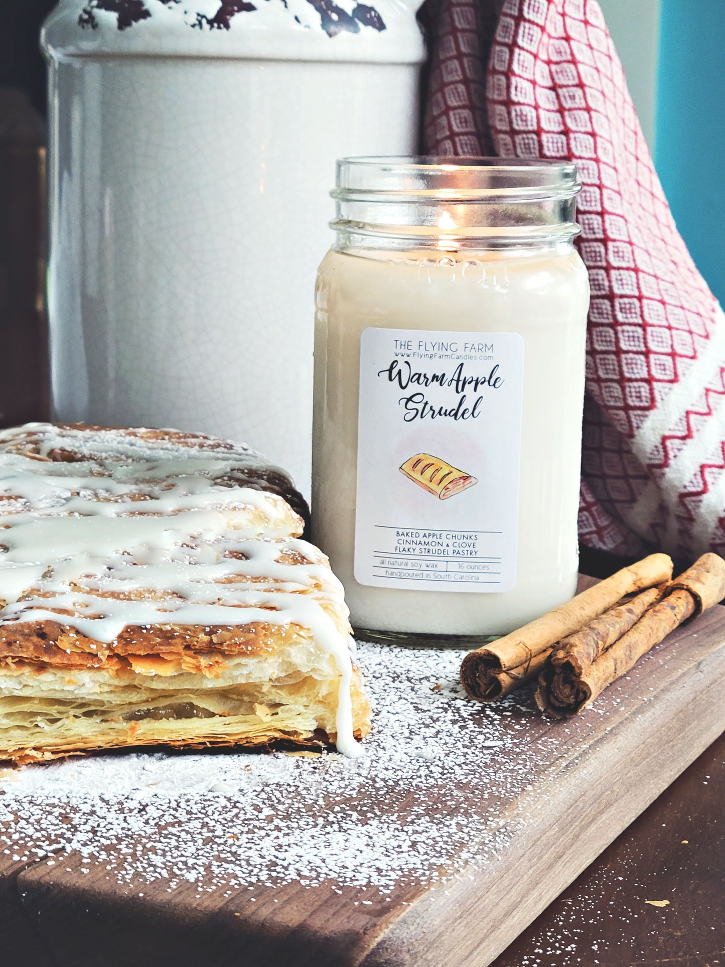 Warm Apple Strudel