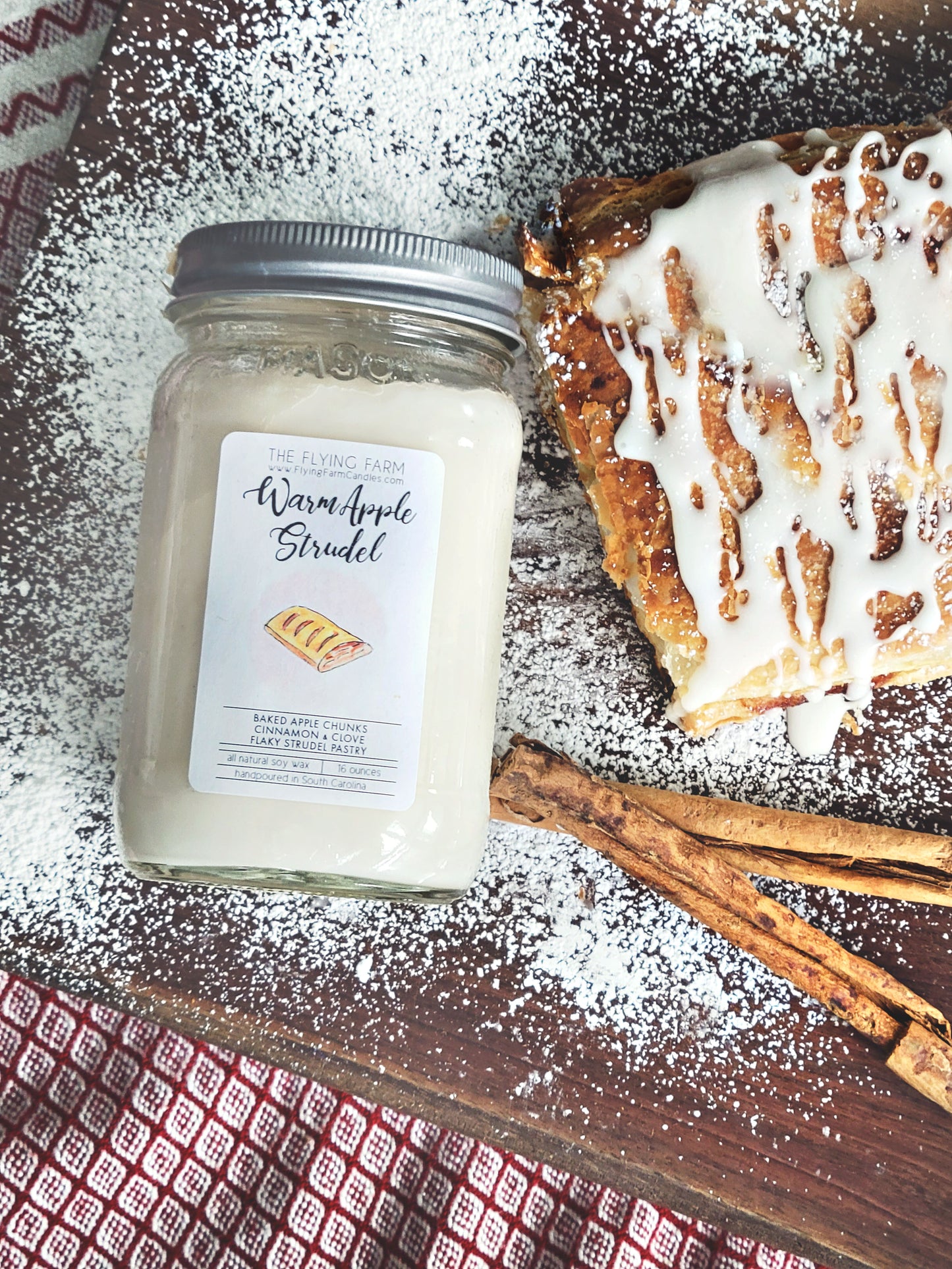 Warm Apple Strudel