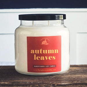 Autumn Leaves - Scented Candle - Apothecary
