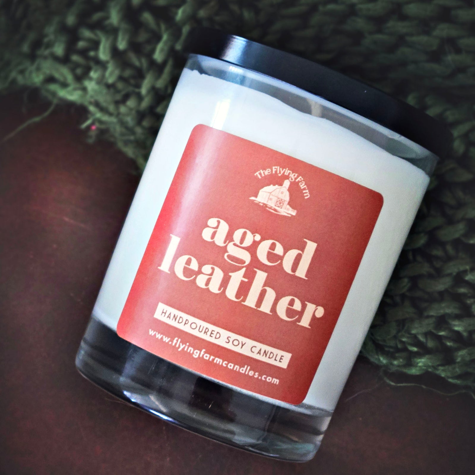Premium Leather Candle