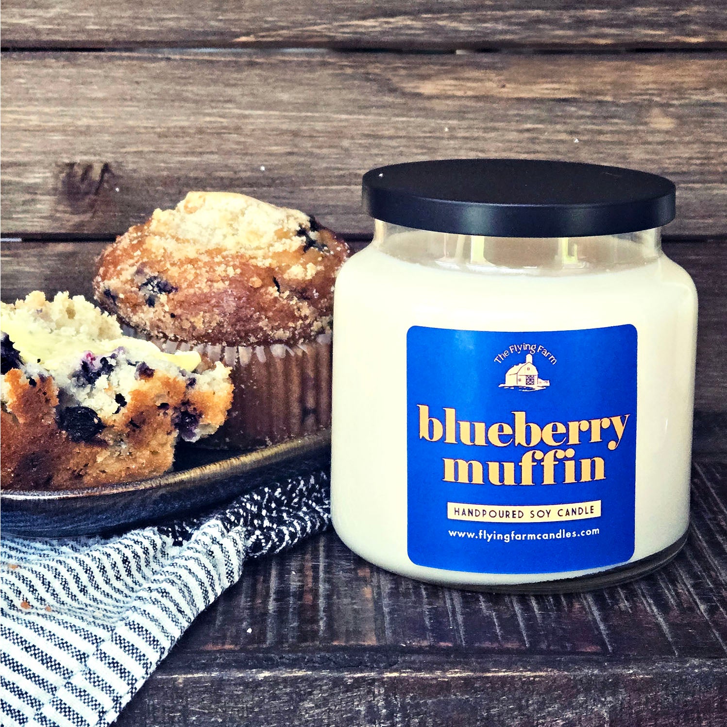 Blueberry Muffin - Scented Candle - Apothecary