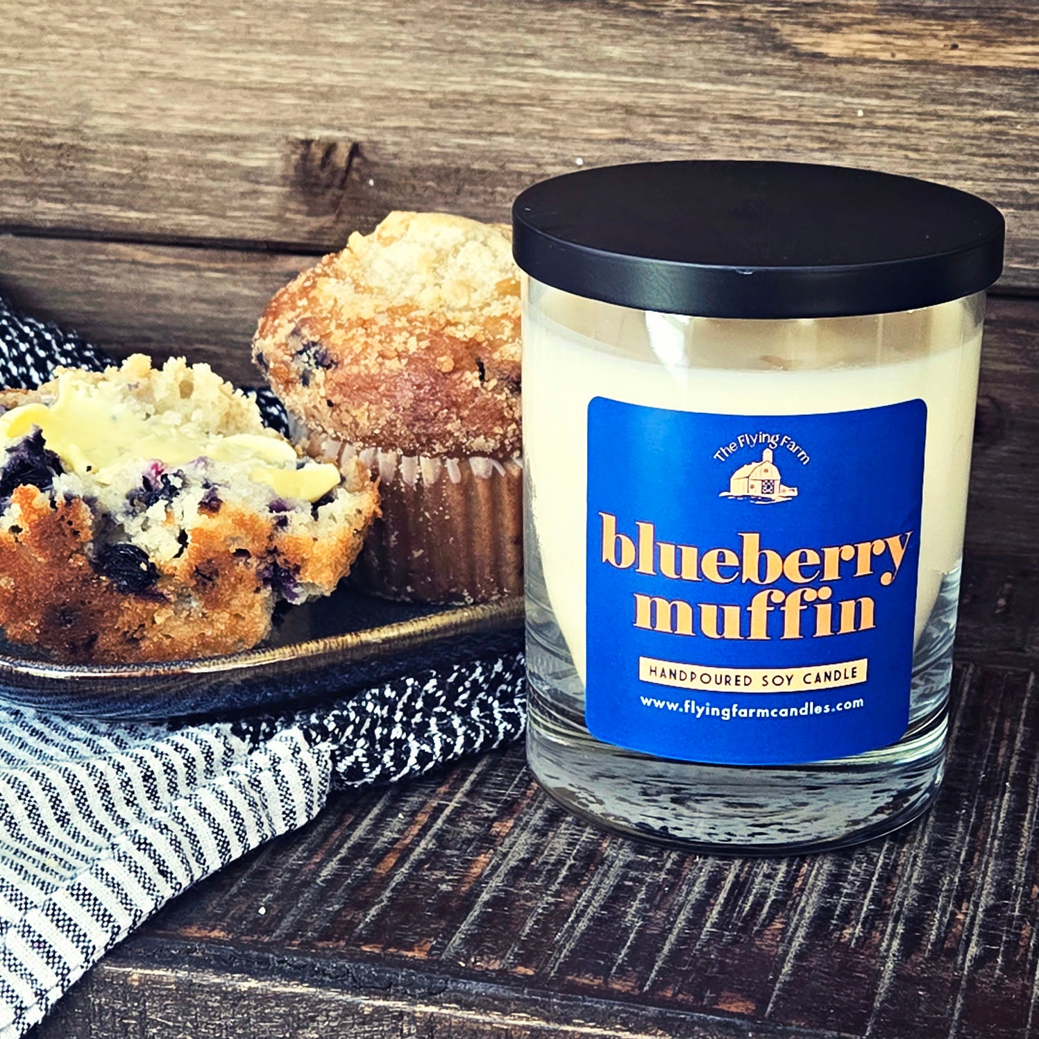 Blueberry Muffin - Scented Candle - Tumbler