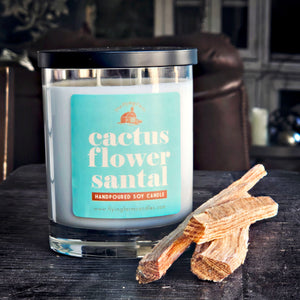Cactus Flower Santal Scented Candle - Tumbler