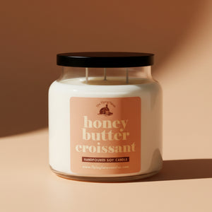 Honey Butter Croissant Scented Candle - Apothecary