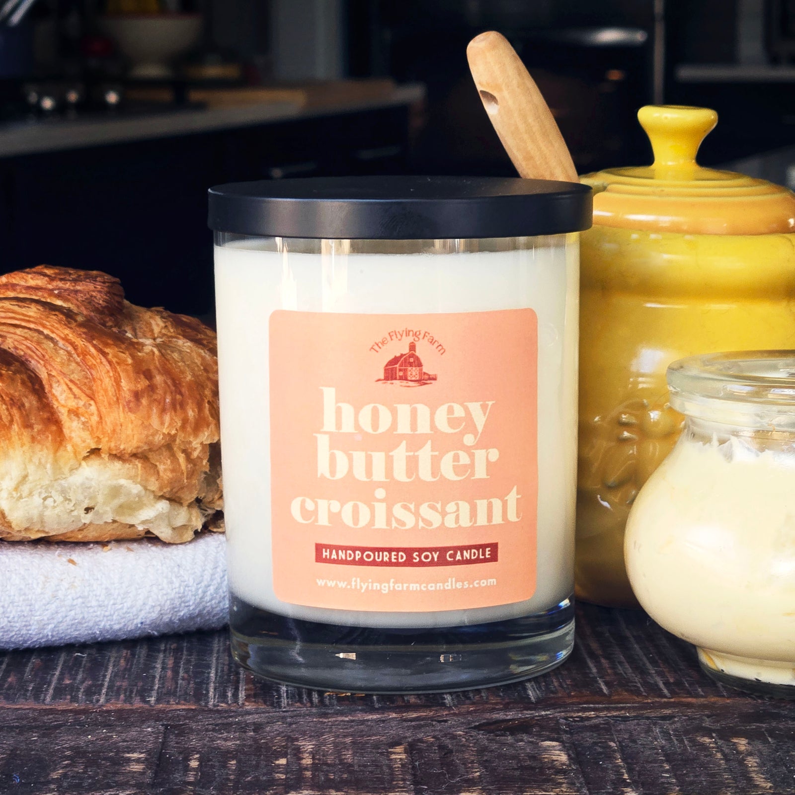 Honey Butter Croissant Scented Candle - Tumbler