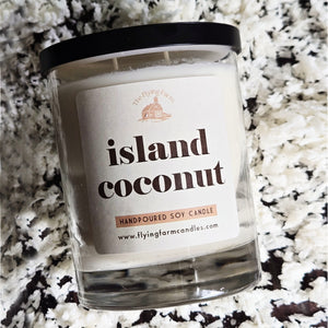 Island Coconut - Scented Candle - Tumbler