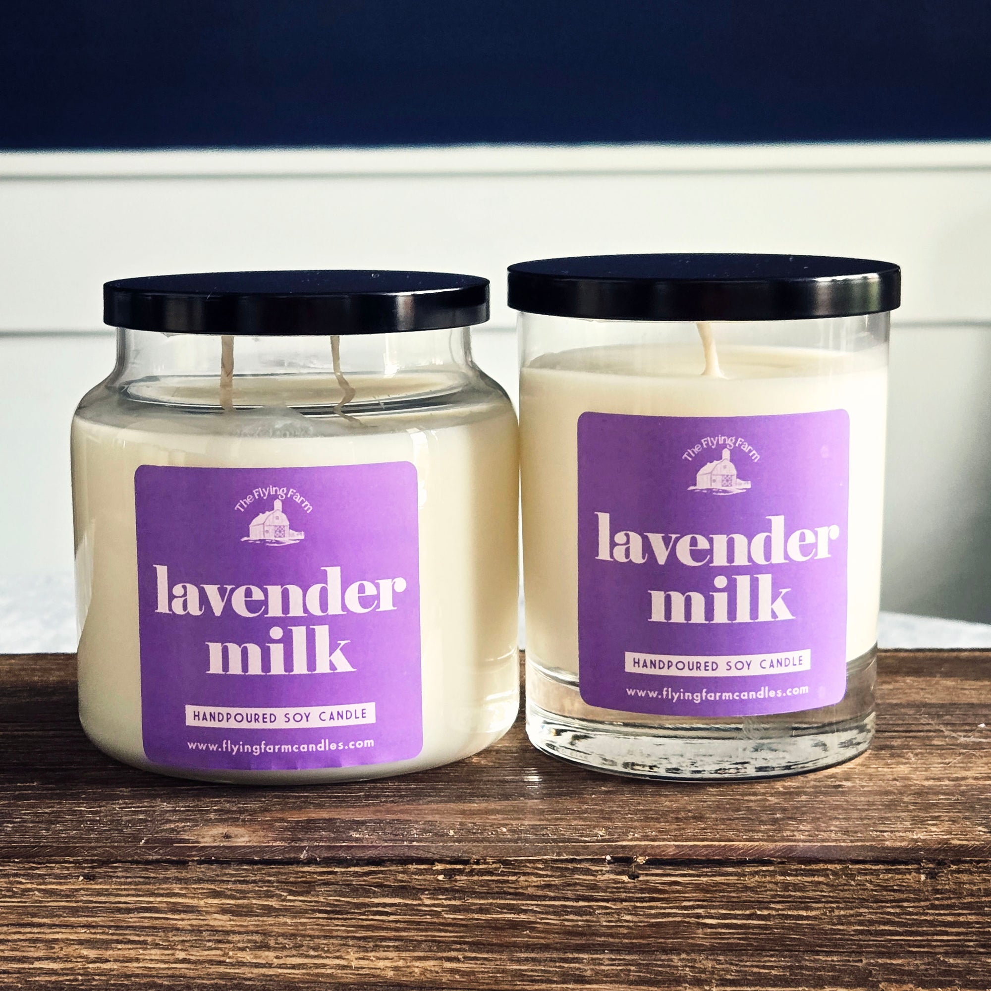 Handmade sustainable soy candles