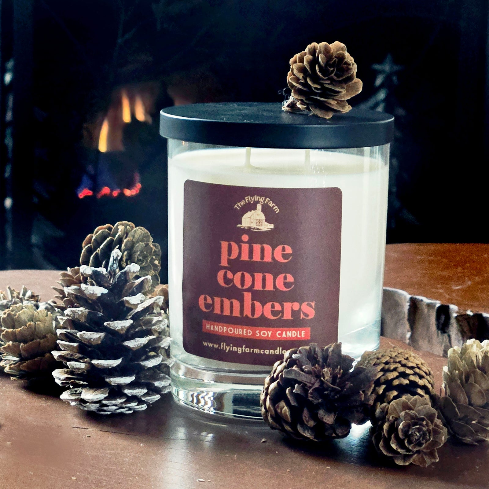 Pine Cone Embers Scented Candle - Tumbler