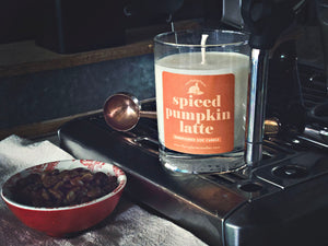 Spiced Pumpkin Latte - Scented Candle - Tumbler