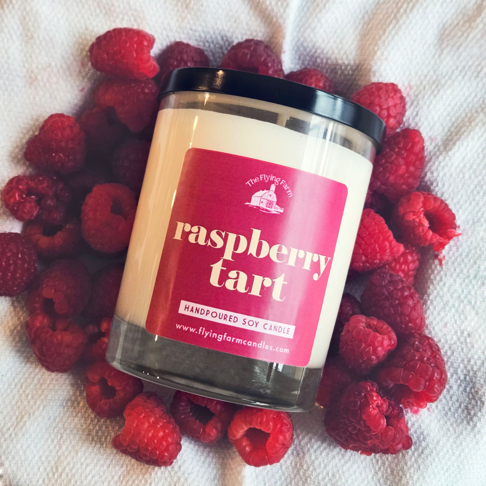 Raspberry Tart Scented Candle - Tumbler