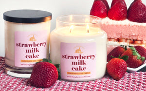 Strawberry Milk Cake Scented Candle - Tumbler