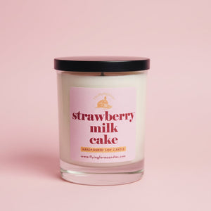 Strawberry Milk Cake Scented Candle - Tumbler