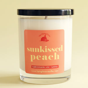 Sunkissed Peach Scented Candle - Tumbler