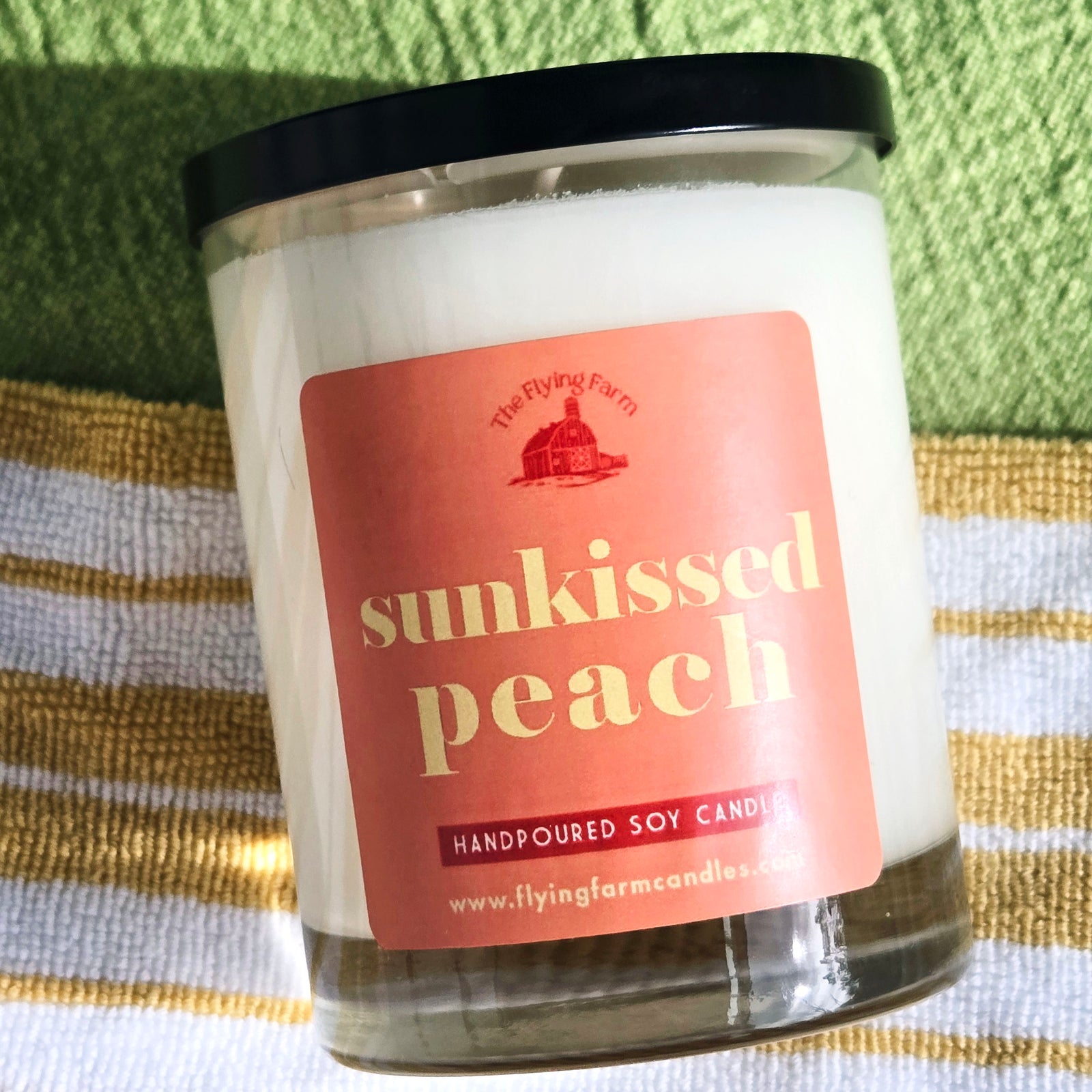 Sunkissed Peach Scented Candle - Tumbler