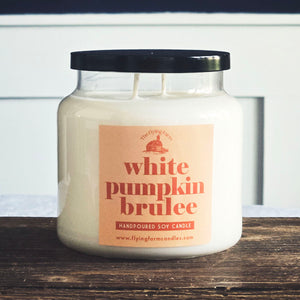 White Pumkin Brulee - Scented Candle - Apothecary