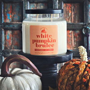 White Pumkin Brulee - Scented Candle - Apothecary